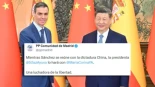 El PP compara la reunión de Pedro Sánchez y Xi con la de Ayuso y Corina Machado: "La segunda potencia mundial y la que le regaló el Nobel a Trump"