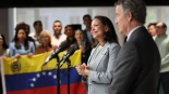 María Corina Machado desde España: "Los queremos a todos de vuelta en una Venezuela libre"