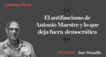 El antifascismo de Antonio Maestre y lo que deja fuera