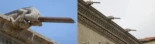 Gárgolas empaladas: Polémica intervención en las gárgolas del Hostal de los Reyes Católicos (BIC) de Santiago de Compostela