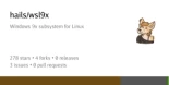 WSL9x: subsistema de Windows para Linux ejecutándose en Windows 95/98 [ENG]