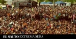 Un diente roto y gritos de “maricón”: nueva agresión de los vigilantes del Extremúsika