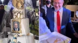 El ministro israelí Ben-Gvir luce un pastel decorado con sogas en su cumpleaños (EN)