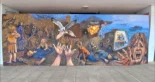 Un emocionado Ernest Urtasun inaugura el “Guernica andaluz” creado por alumnos en Málaga