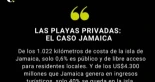 Las playas privadas: el caso Jamaica