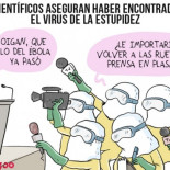 'Científicos aseguran haber encontrado el virus de la estupidez' [Viñeta - Humor]