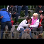 La gente aplaudía, pedían que nos pegaran más