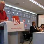 Cayo Lara traslada el “apoyo de IU a las movilizaciones en favor de Wikileaks"