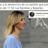 Álvarez de Toledo relaciona a Bildu con el 11M y los atentados de Barcelona para cuestionar la investidura de Navarra