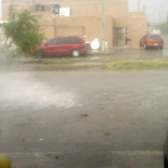 Granizada con hielo del tamaño de una pelota de golf en Juárez, Méjico
