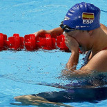 Mireia Belmonte, bronce en 200 estilos