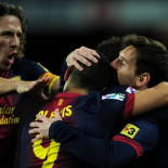 4-1: El Barça golea al 'Atleti' y la Liga es cosa de uno