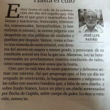 Columna homófoba sobre el día del orgullo gay en el periódico El Diario De Ferrol
