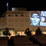 Anoche, en la embajada de USA en Berlin
