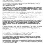 Comunicado de PAH Denia por el suicidio de Jaume por las deudas de su vivienda