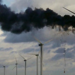 Cómo se evacúa un aerogenerador