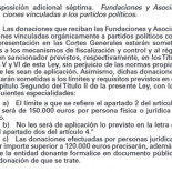 ¿Como se financiará el PP despues de limitar las donaciones a partidos? Con las fundaciones.