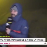 Anemómetro casero fallido en Telemadrid
