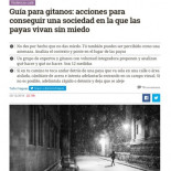 Cambiando la palabra "hombre" por la palabra "gitano" en un texto feminista