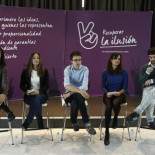 Errejón presenta su lista para Vistalegre II junto a Rita Maestre y con Pepe Viyuela