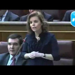 Video- Soraya en 2011 "El paro baja en abril, en mayo y en junio"