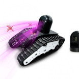 Este tanque robótico con láser es la solución más violenta para acabar con los mosquitos