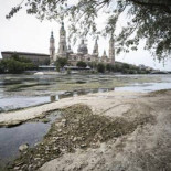 El caudal del Ebro en mínimos históricos