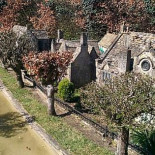 La maqueta de la maqueta del pueblo. eng