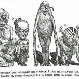 Así eran los marcianos en 1906