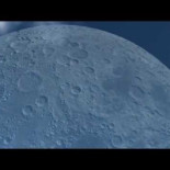 Así se vería la Luna si estuviera a 400 Km