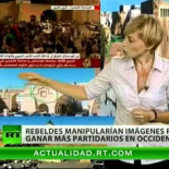 Demuestran definitivamente que imágenes de rebeldes en Trípoli fueron rodadas con actores en un decorado de Catar