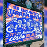 Insólito encuentro de "terraplanismo" en Colón para los que creen que la Tierra es plana