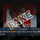 Es falso que la Comisión Europea haya destacado a la sanidad de Madrid como una de las mejores de la Unión Europea