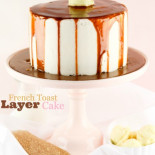 French toast layer cake