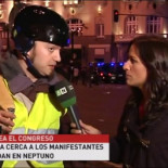 Héctor: "Los disturbios han comenzado por culpa de un grupo de niñatos"