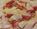 ¿Vendes jamón con el tocino rancio?