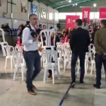 Retiran sillas del acto de Susana Díaz en Elche ante la falta de asistentes