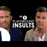 Ryan Reynolds y Josh Brolin insultandose [ENG]