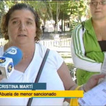 Un niño de 8 años recibe una sanción de 150 euros por dar patadas a un bote en Callosa de Segura