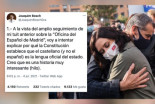 El hilo de Joaquim Bosch que explica por qué el castellano (y no el español) es la lengua oficial del Estado