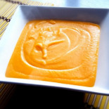 Crema de zanahoria sin nata ni lácteos