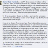 Sala-i-Martin amenaza con dejar la UPF si le exigen acreditar el nivel C de catalán
