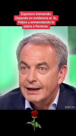 Zapatero responde a Ferreras si se abstendrían para dejar formar gobierno al PP [Tiktok]
