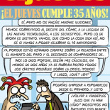 La revista El Jueves cumple 35 años