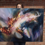 Melissa McCracken, la pintora que oye la música en colores