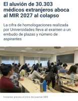Una noticia difícil de dar
