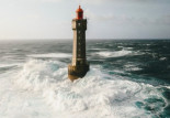 El faro de la Jument, Bretaña, Francia