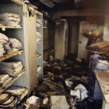 Incendio en la Audiencia Provincial de Alicante