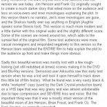 Un aficionado restaura el montaje original de 'Cristal Oscuro'