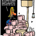 Cárcel por robar papel del váter